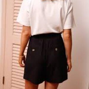 Able Esme Long Drapey Short - Black - Size 8